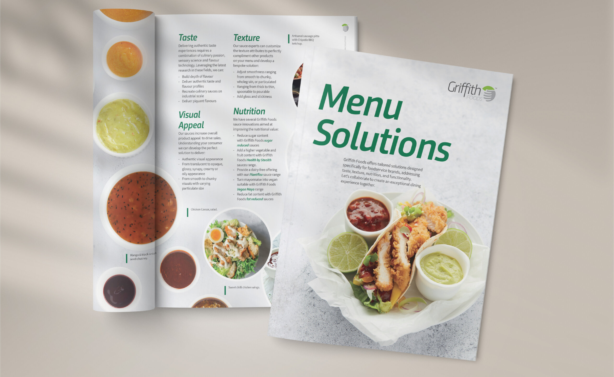 Menu Solutions Landing