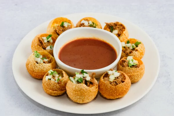 The Bite-sized Genius of Birria Pani Puri, Griffith Foods' Chef Jaime