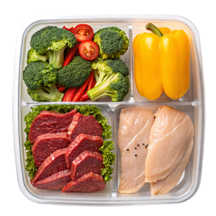Packaged ready-to-eat meals showcasing texture variety, demonstrating how texture influences engagement signals including enjoyment, trust, and likelihood to repurchase