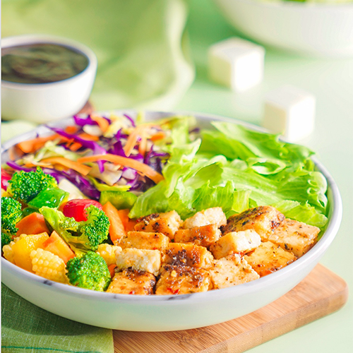 Plant Forward Asian Stir Fry Salad