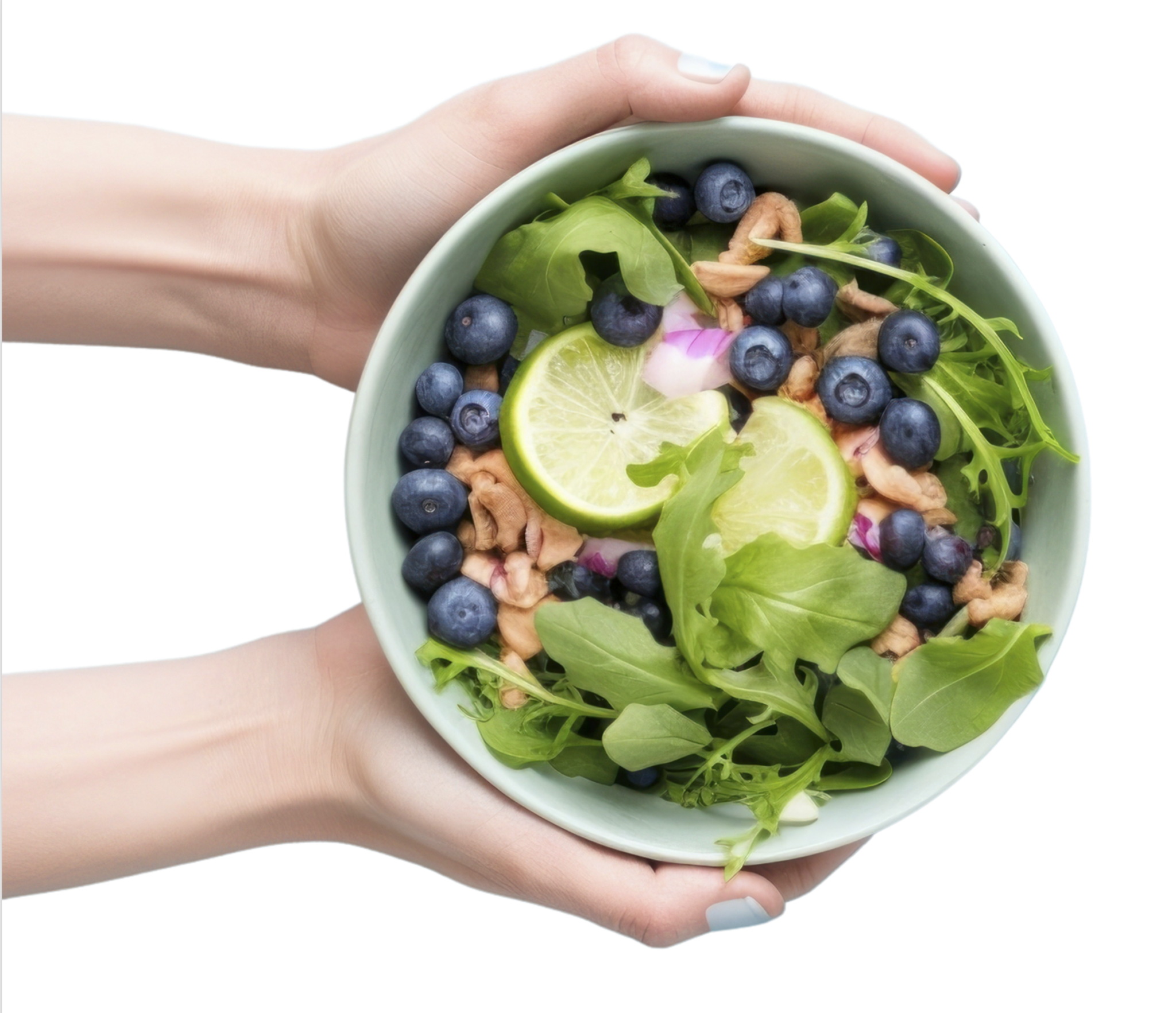 Plant Forward Cashew Blueberry Salad