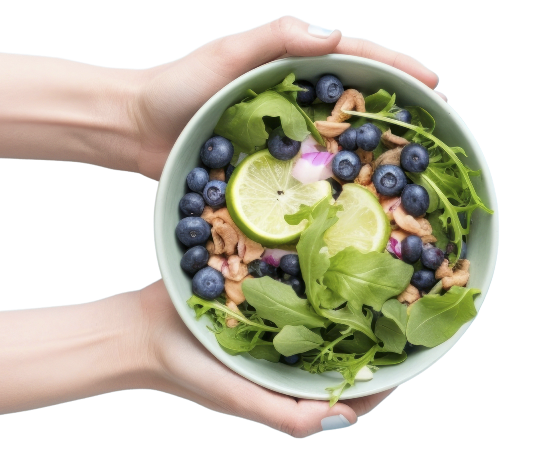 Plant Forward Cashew Blueberry Salad