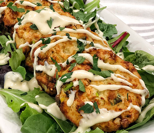 Plant Forward Versaterra Corn Fritter